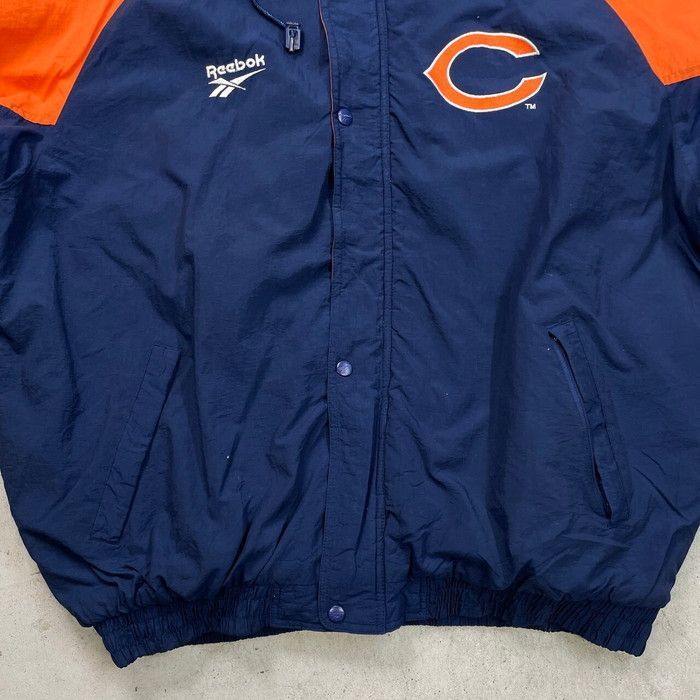 シカゴ・ベアーズ Reebok ナイロンジャケット シカゴ・ベアーズ Reebok ナイロンジャケット シカゴ・ベアーズ Reebok