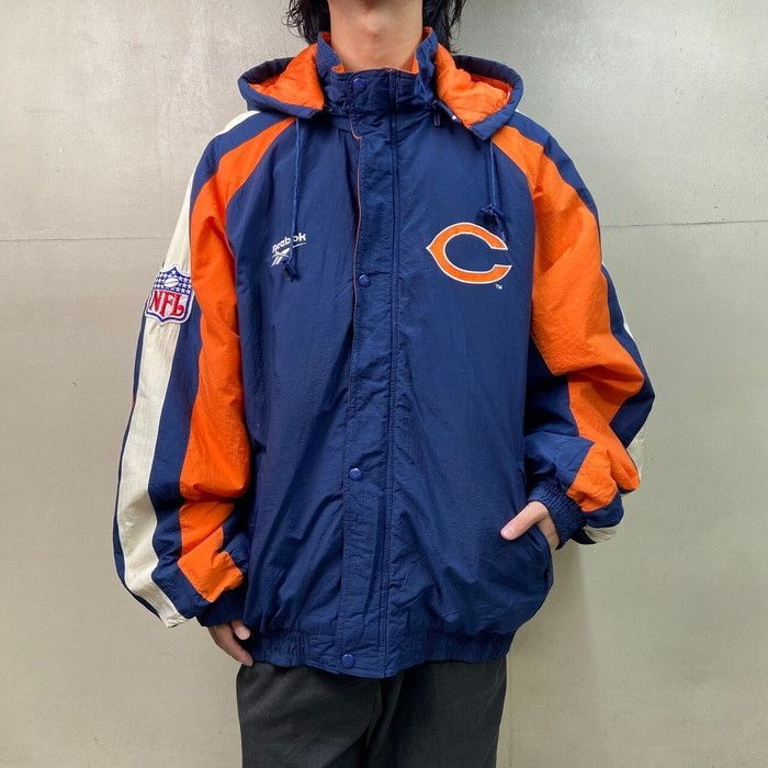 シカゴ・ベアーズ Reebok ナイロンジャケット シカゴ・ベアーズ Reebok ナイロンジャケット シカゴ・ベアーズ Reebok