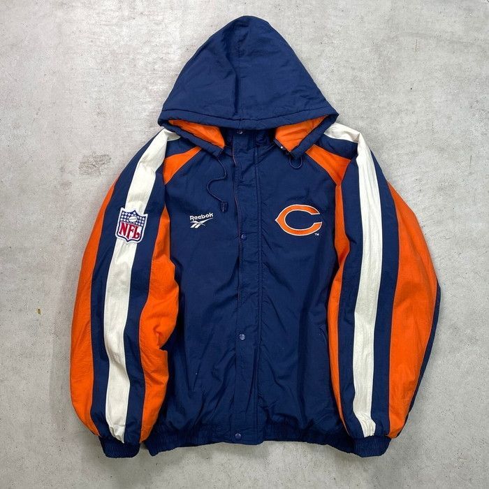シカゴ・ベアーズ Reebok ナイロンジャケット シカゴ・ベアーズ Reebok ナイロンジャケット シカゴ・ベアーズ Reebok