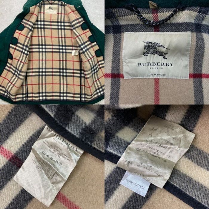 Burberry's バーバリー ウール ダッフルコート メンズL相当 - メルカリ
