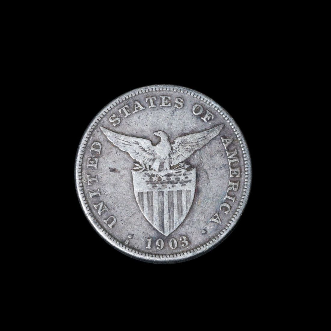 PHILIPPINES US Administration アメリカ統治下フィリピン Peso Large