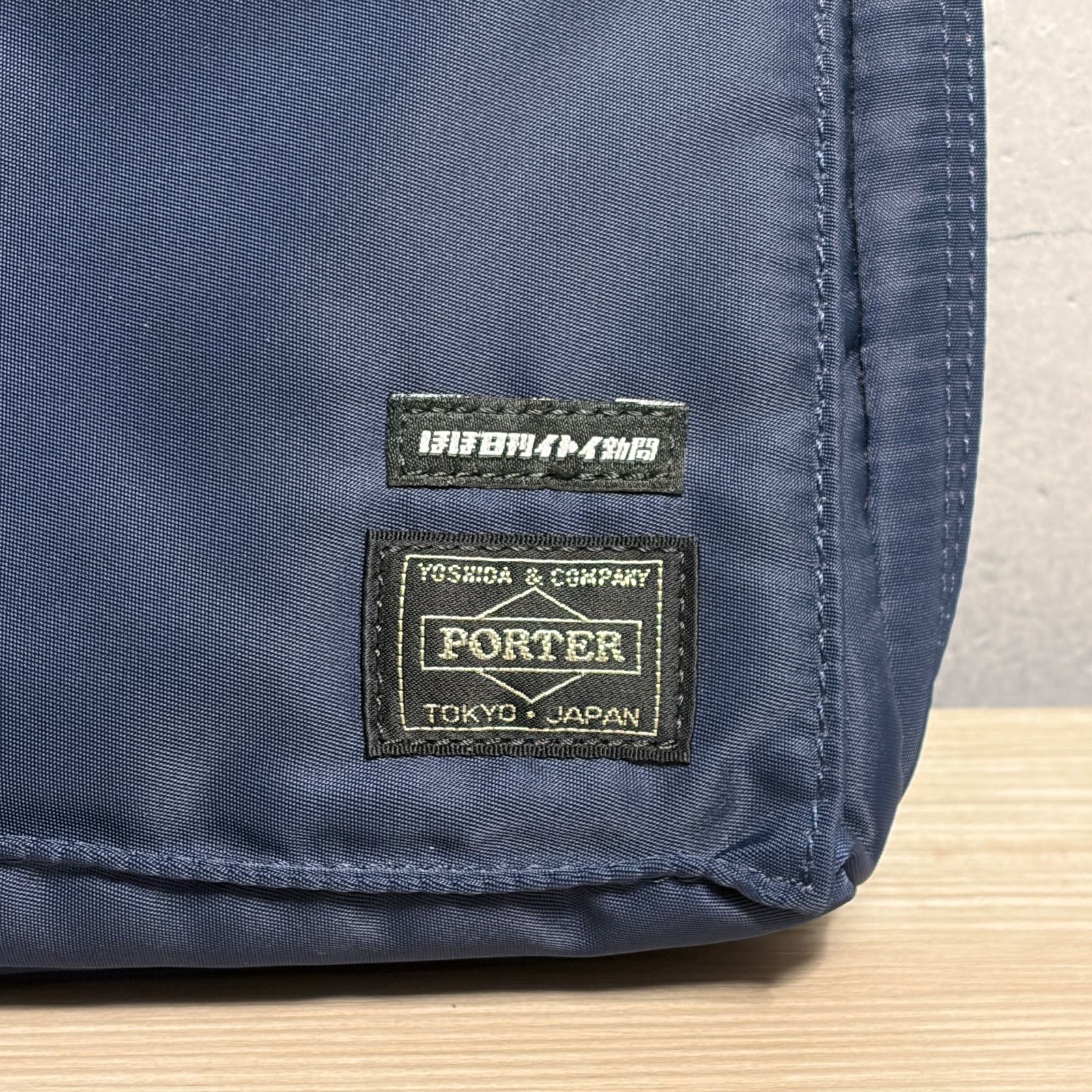✨ほぼ日×PORTER コラボ ショルダーバッグ ネイビー 極美品 多収納 