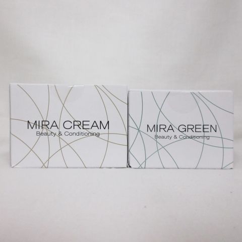 2種セット) ミラクル MIRA CREAM ミラ クリーム 50g / MIRA GREEN ミラ 