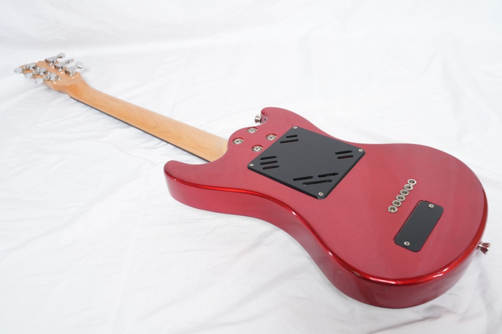 ☆MarineRider☆モズライトシェイプ Candy Apple Red アンプ内蔵 ミニ