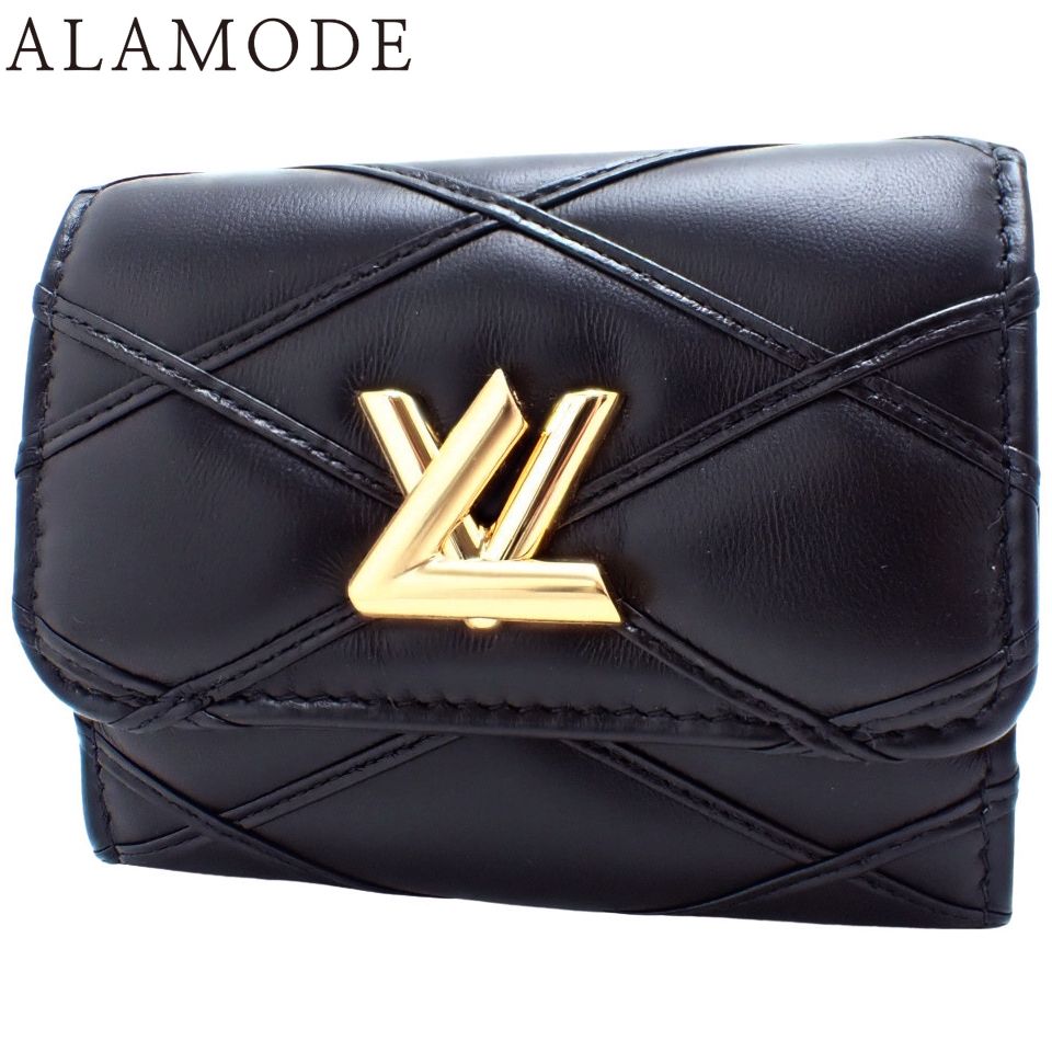 LOUIS VUITTON(ルイ・ヴィトン) マルタージュ ロザリー GO-14 コンパクトウォレット 小物 2つ折り 二つ折り ミニ財布 ラムレザー ブラック黒 ゴールド金具 M83078 レディース 40802168300【中古】【アラモード】 LOUIS VUITTON(ルイ・ヴィトン) マルタージュ ロザリー GO-14