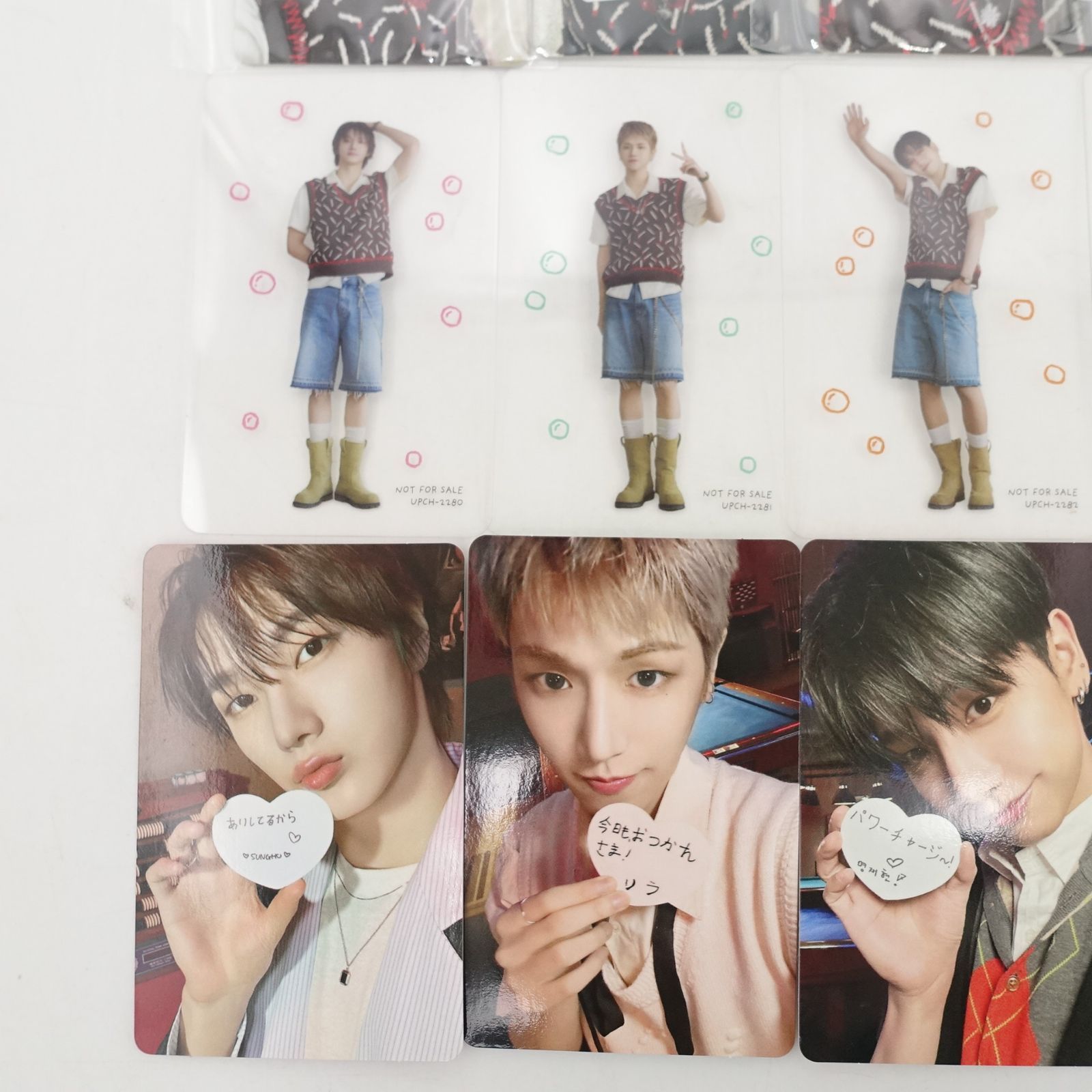 BOYNEXTDOOR 全員 オール BOYLIFE ソロ盤 クリアカード 枚 ユニバ 特典