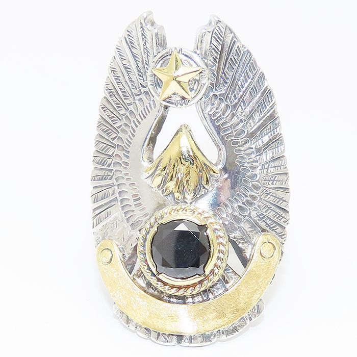 AG FACTORY あるじゃん イーグルモチーフ リング 23号 28.5g