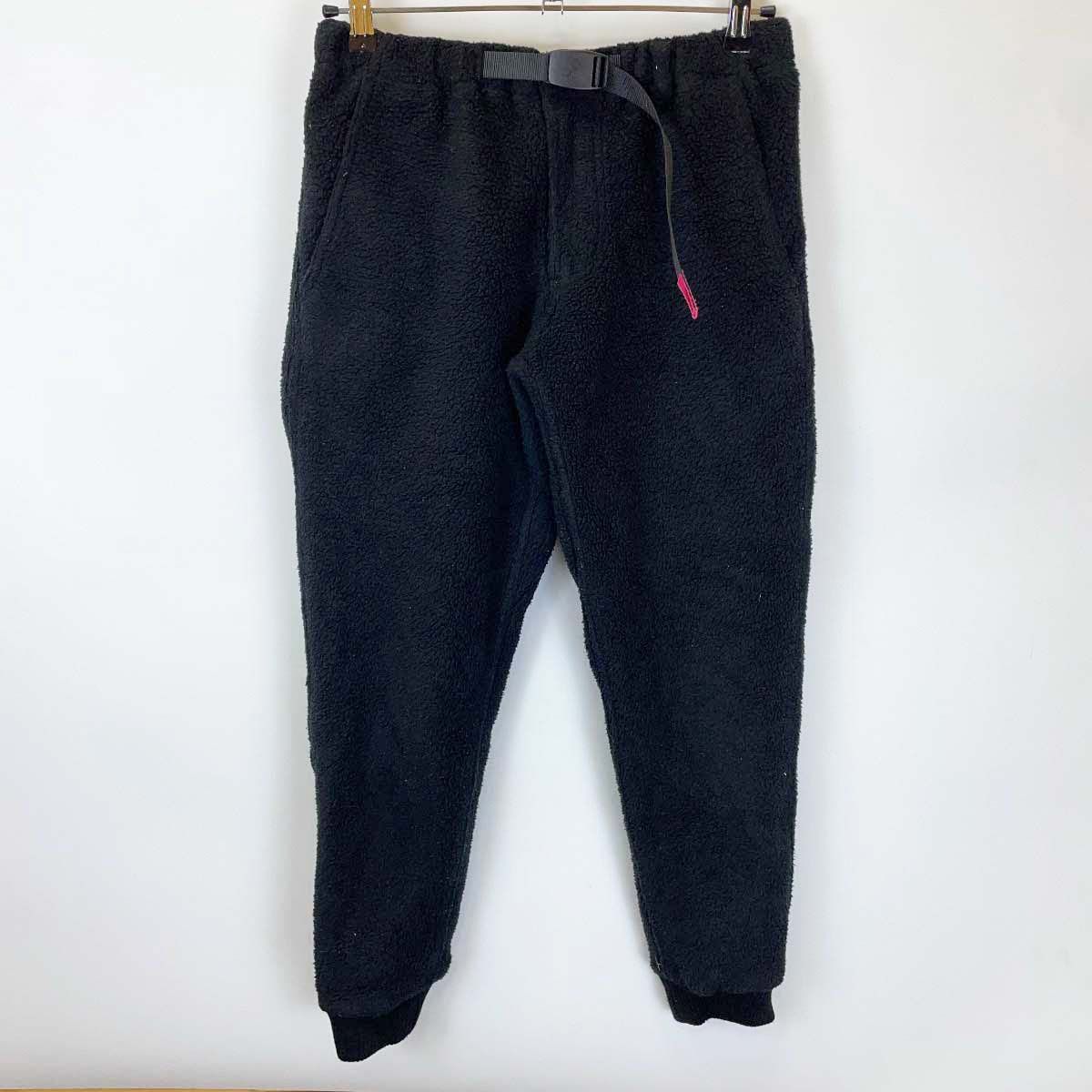 グラミチ GRAMICCI × BEAMSBOY 別注 フリースナローリブパンツ F ブラック GLP-18F606 レディース Gramicci ビームスボーイ グラミチ GRAMICCI × BEAMSBOY 別注 フリースナローリブパンツ F