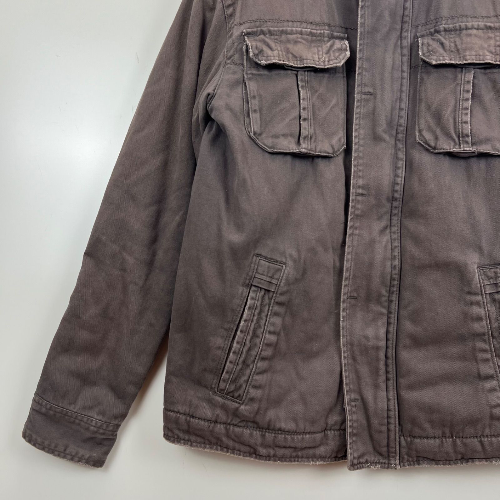 Abercrombie&Fitch ボアミリタリージャケット　　【ヴィンテージ】 Abercrombie&Fitch ボアミリタリージャケット 【ヴィンテージ】