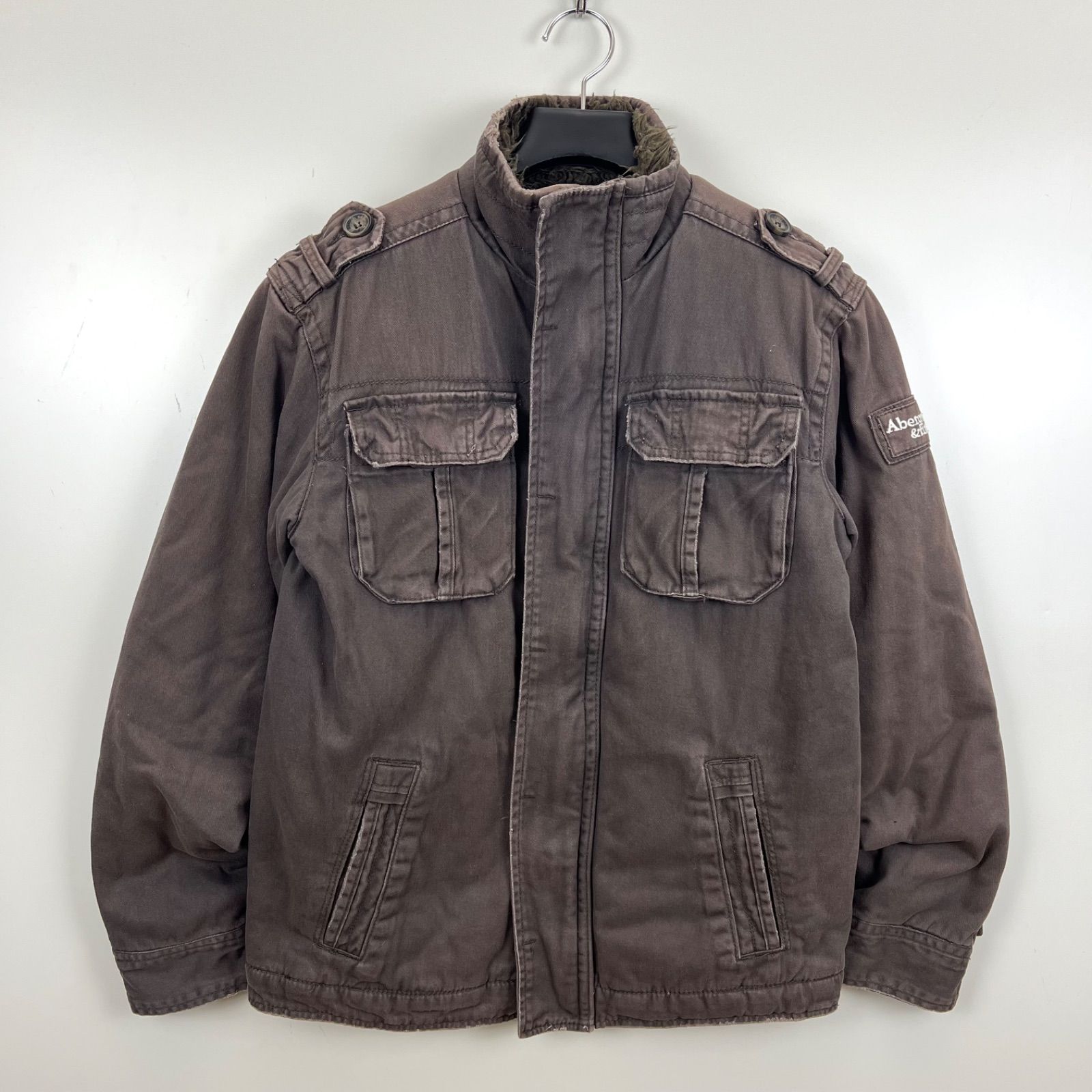 ABERCROMBIE&FITCH 00s y2k archive ADIRONDACK BOA jacket S 