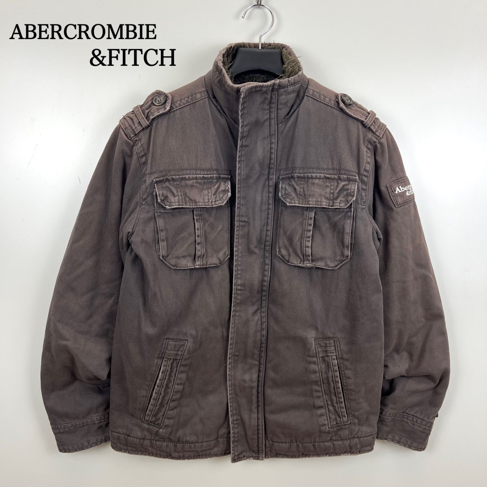 ABERCROMBIE&FITCH 00s y2k archive ADIRONDACK BOA jacket S 