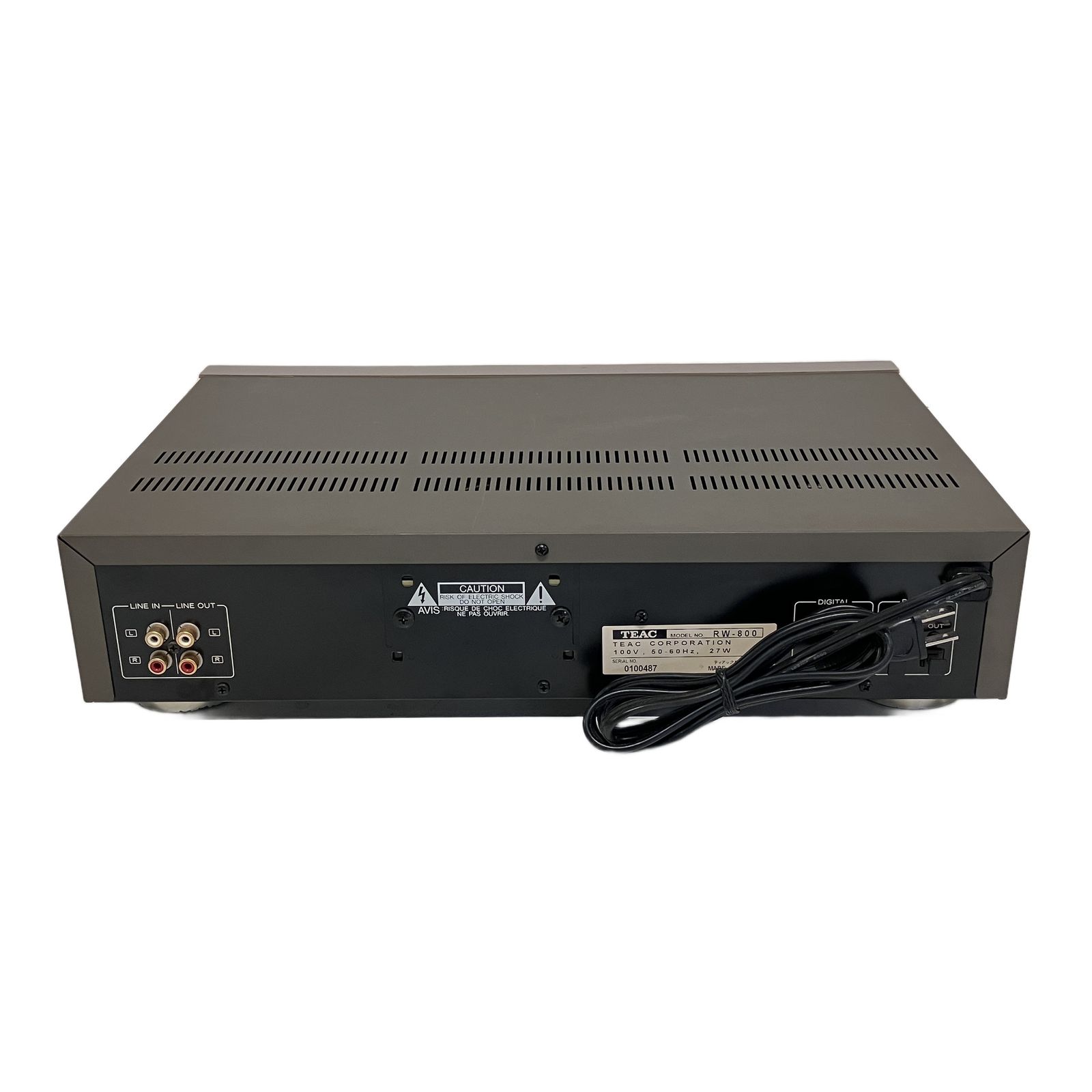 TEAC RW-800 CDレコーダー オーディオ 音響機器 ティアック F10611879