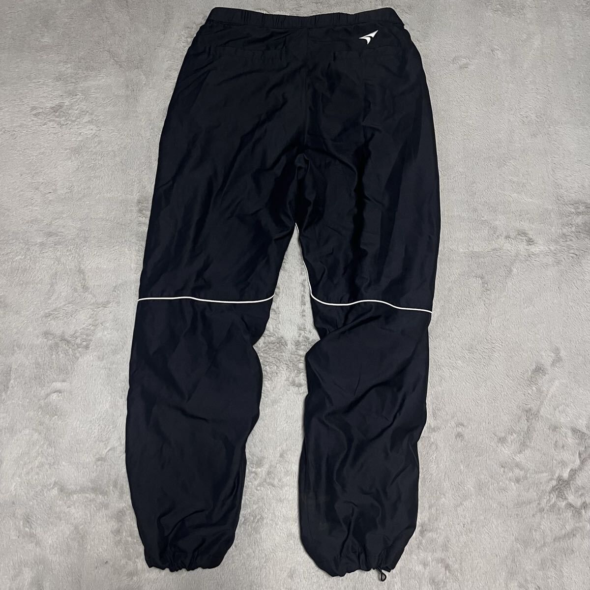 ツアーステージ 裏地付ナイロンパンツ メンズL ロゴ刺繍ウインド