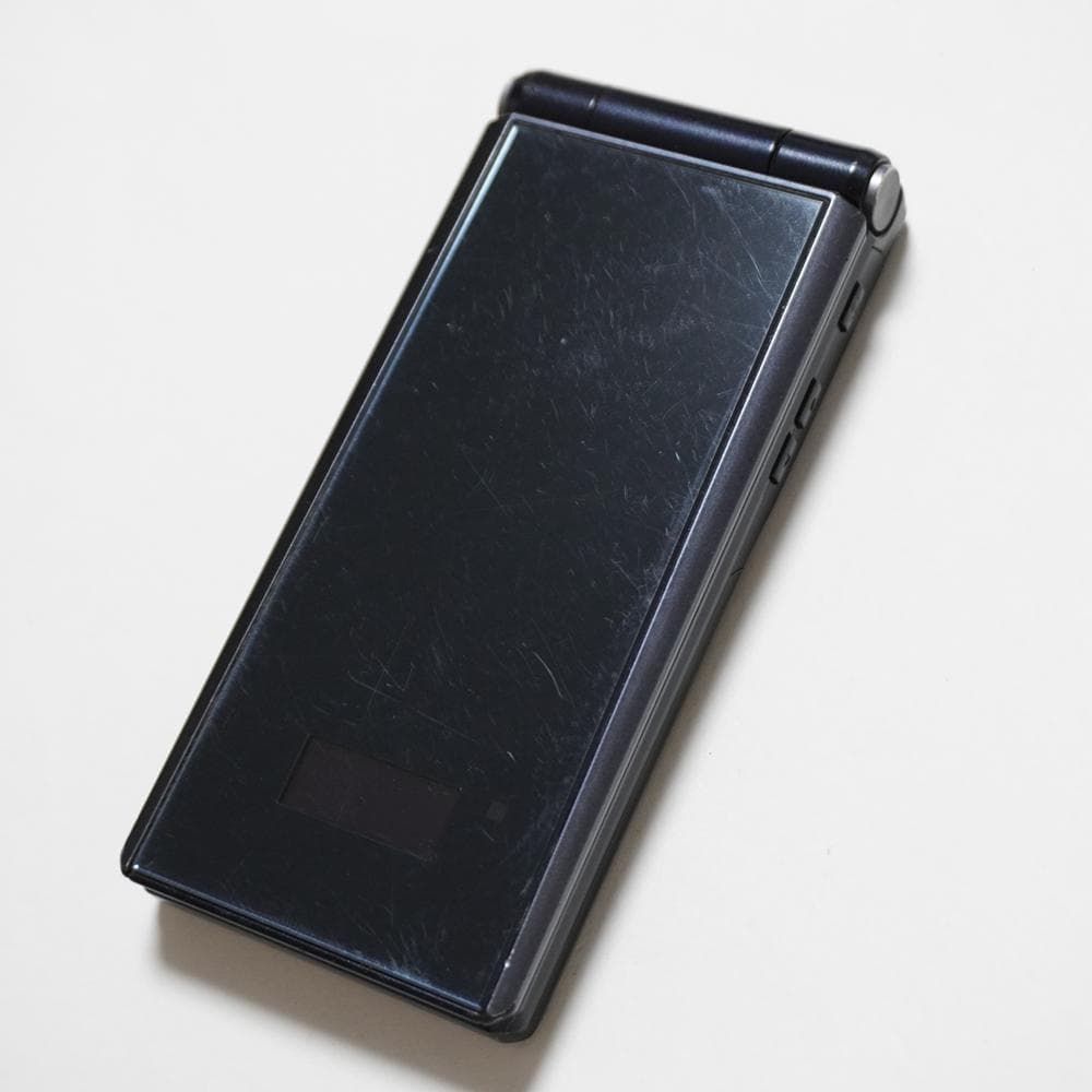 docomo FOMA ドコモ ケータイ F-07F ブラック 3G FCNT 富士通 ジャンク