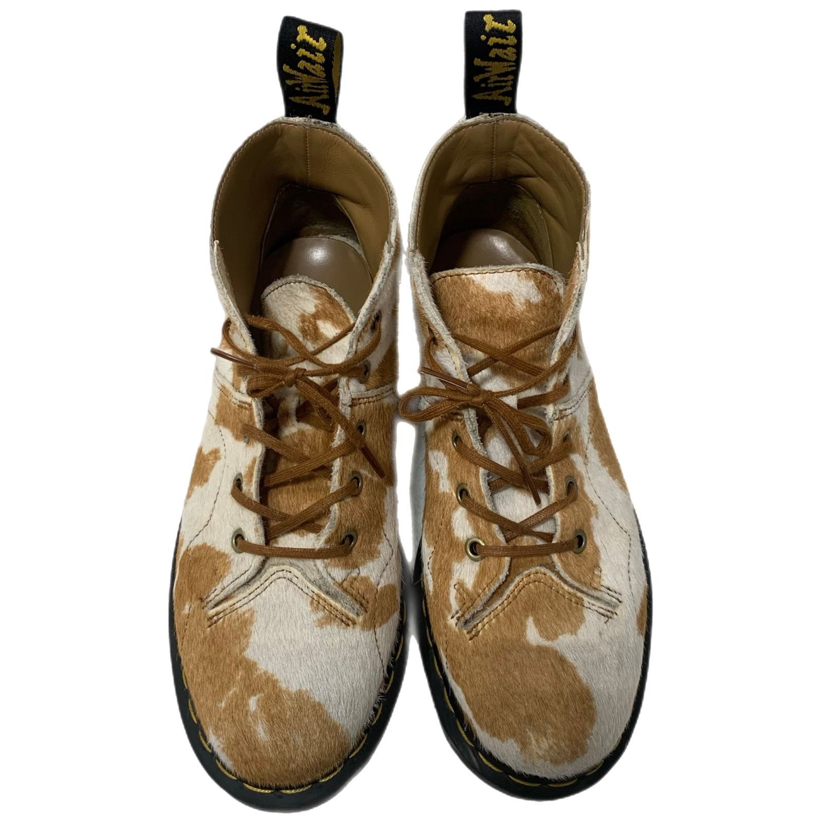ドクターマーチン Dr.Martens Church Hair-On Cow Print Monkey Boots