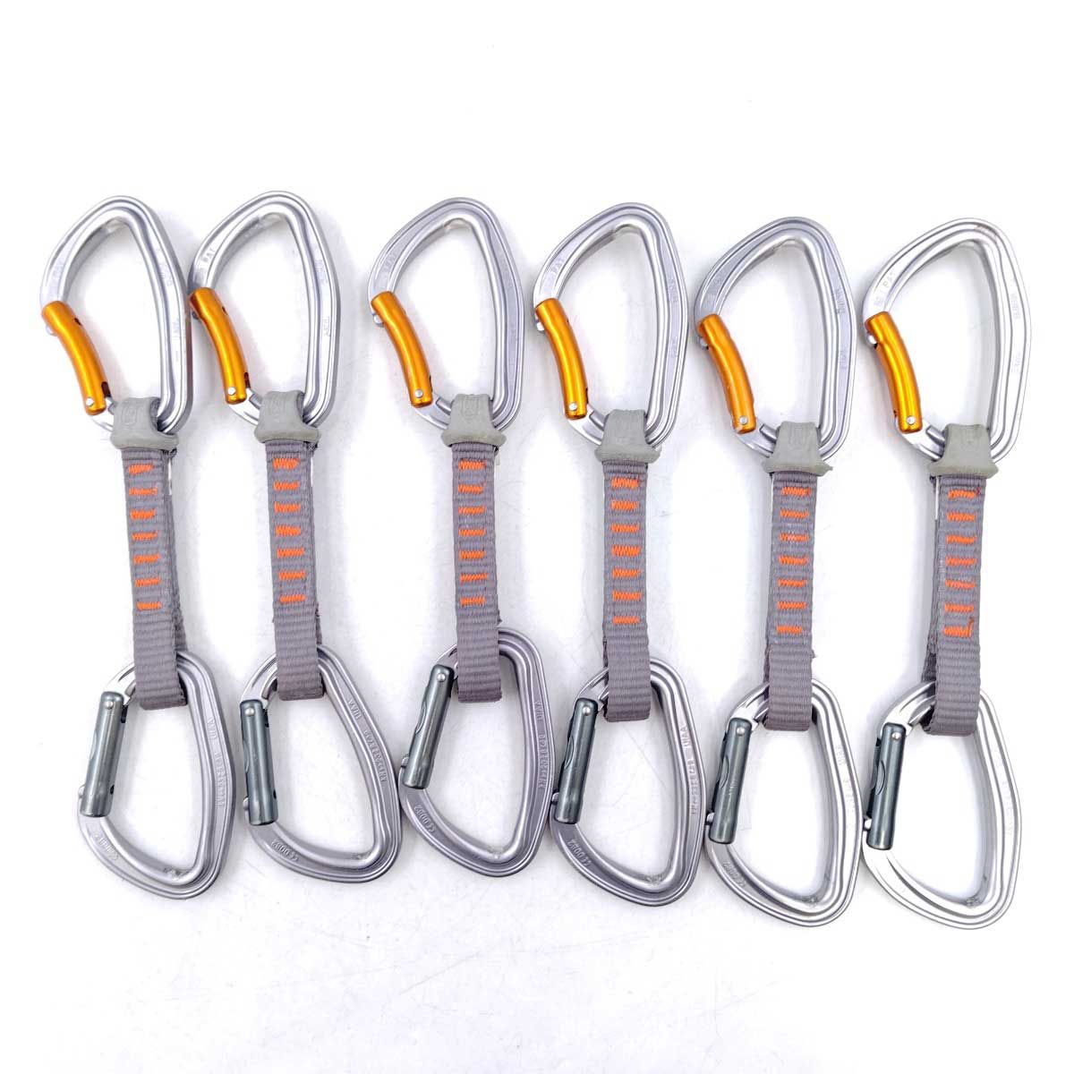 [6点セット] ペツル JIN ACCESS ジン アクセス クイックドロー ヌンチャク 12cm PETZL 登山 クライミング 高所作業 レスキュー