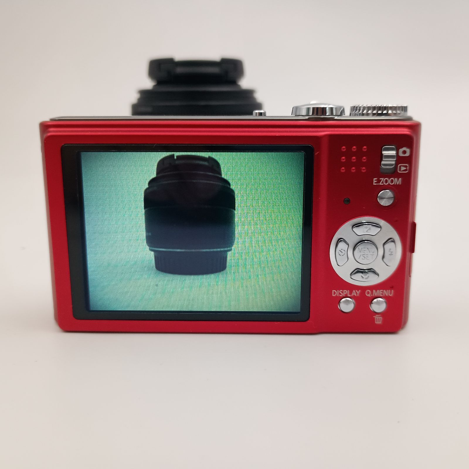 LUMIX コンパクトデジタルカメラ レッド カメラ Panasonic LUMIX DMC-ZX1 Compact DIGITAL Camera Red