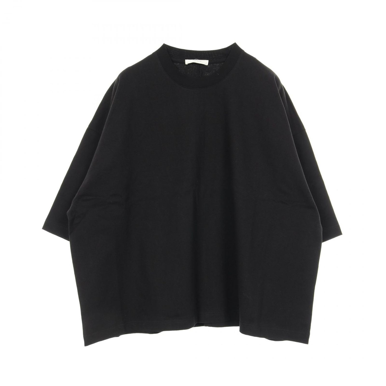 ザ ロウ THE ROW カットソー ISSI TOP ブラック コットン Tシャツ 