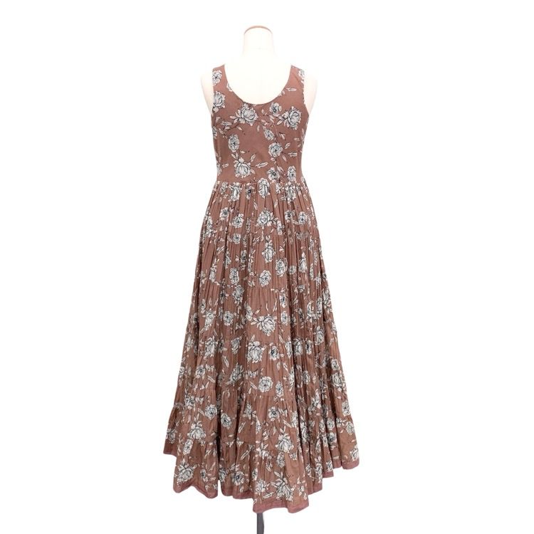 未使用品 MARIHA マリハ 草原の虹のドレス NS Big Bouquet花柄