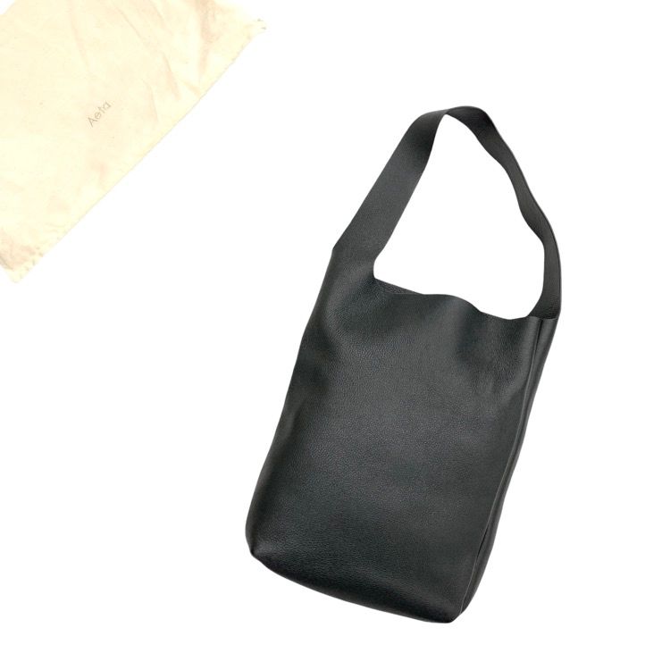 Aeta アエタ SHOULDER M ショルダーバッグ ブラック PG02 - メルカリ