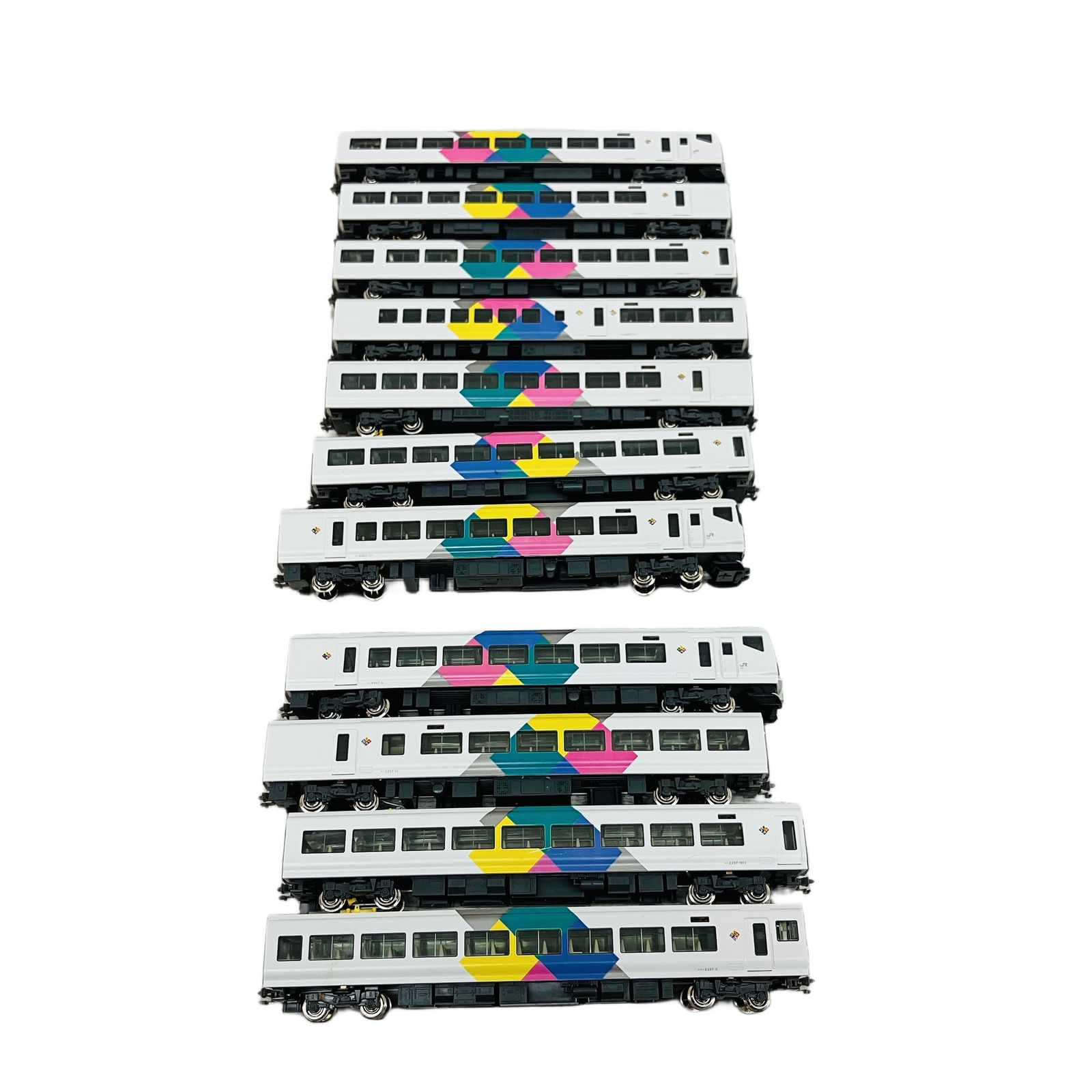 【軽加工品】Kato 10-433+434 E257系0番台 基本編成9両セット KATO E257系あずさ・かいじを弄る！ ライト加工 10-434 | NGaugeJP