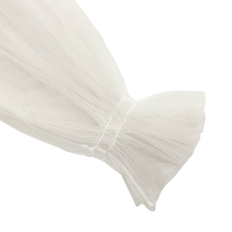 【新品未使用】試着のみ！fetico白 BABY DOLL BLOUSE FETICO フェティコ BABY DOLL BLOUSE ベイビードール ブラウス