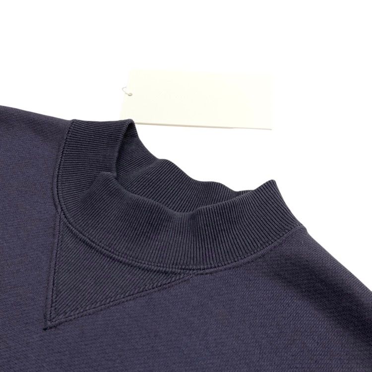 mame kurogouchi コード刺繍スウェットトップス ネイビー2 mame kurogouchi コード刺繍スウェットトップス ネイビー2