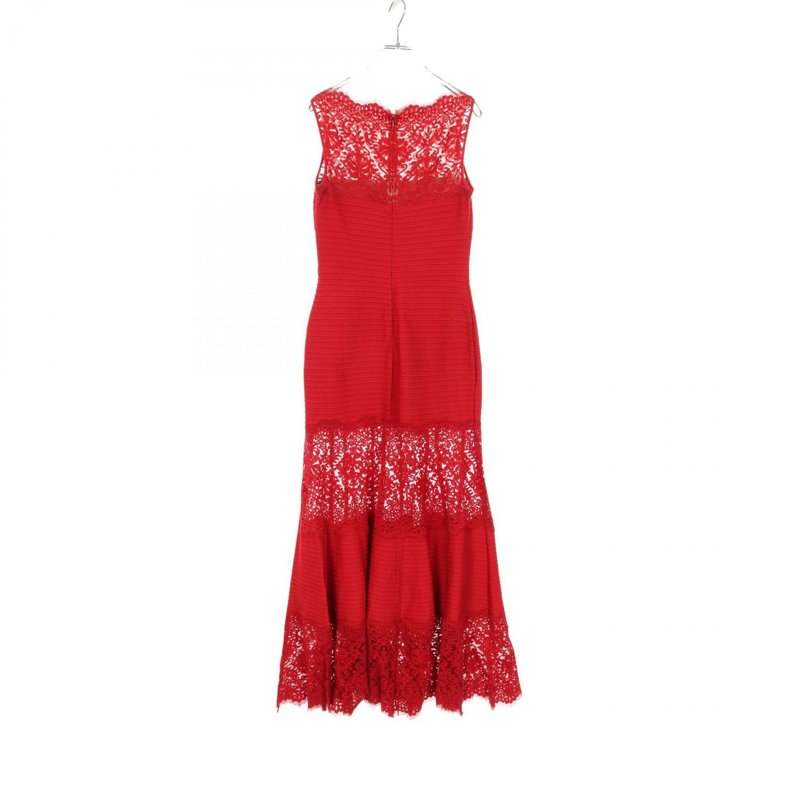 タダシショージ TADASHI SHOJI ワンピース ピンタックジャージーボート 