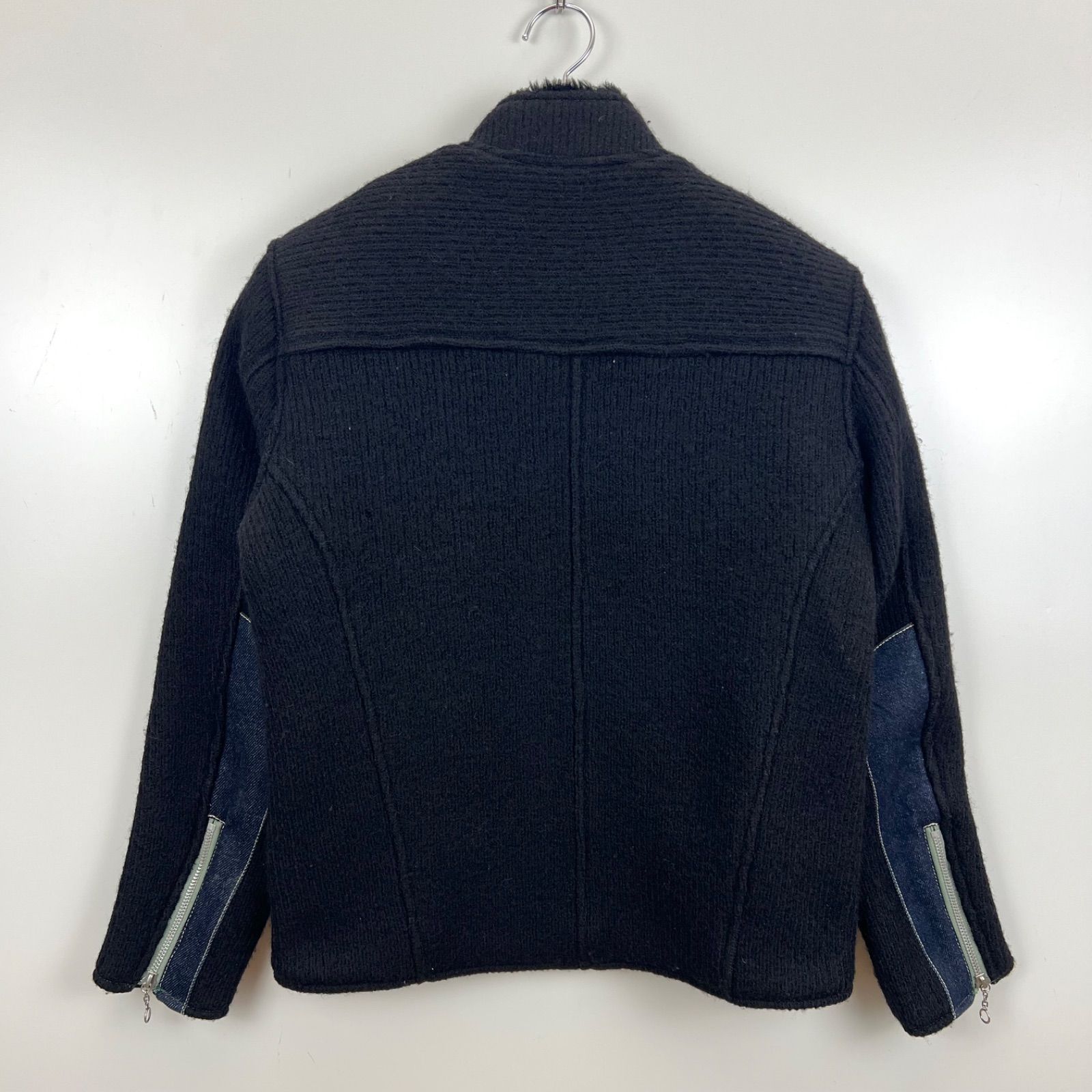 BLUE BLUE JAPAN made wool denim sleeve riders jacket 1 S ブルー 