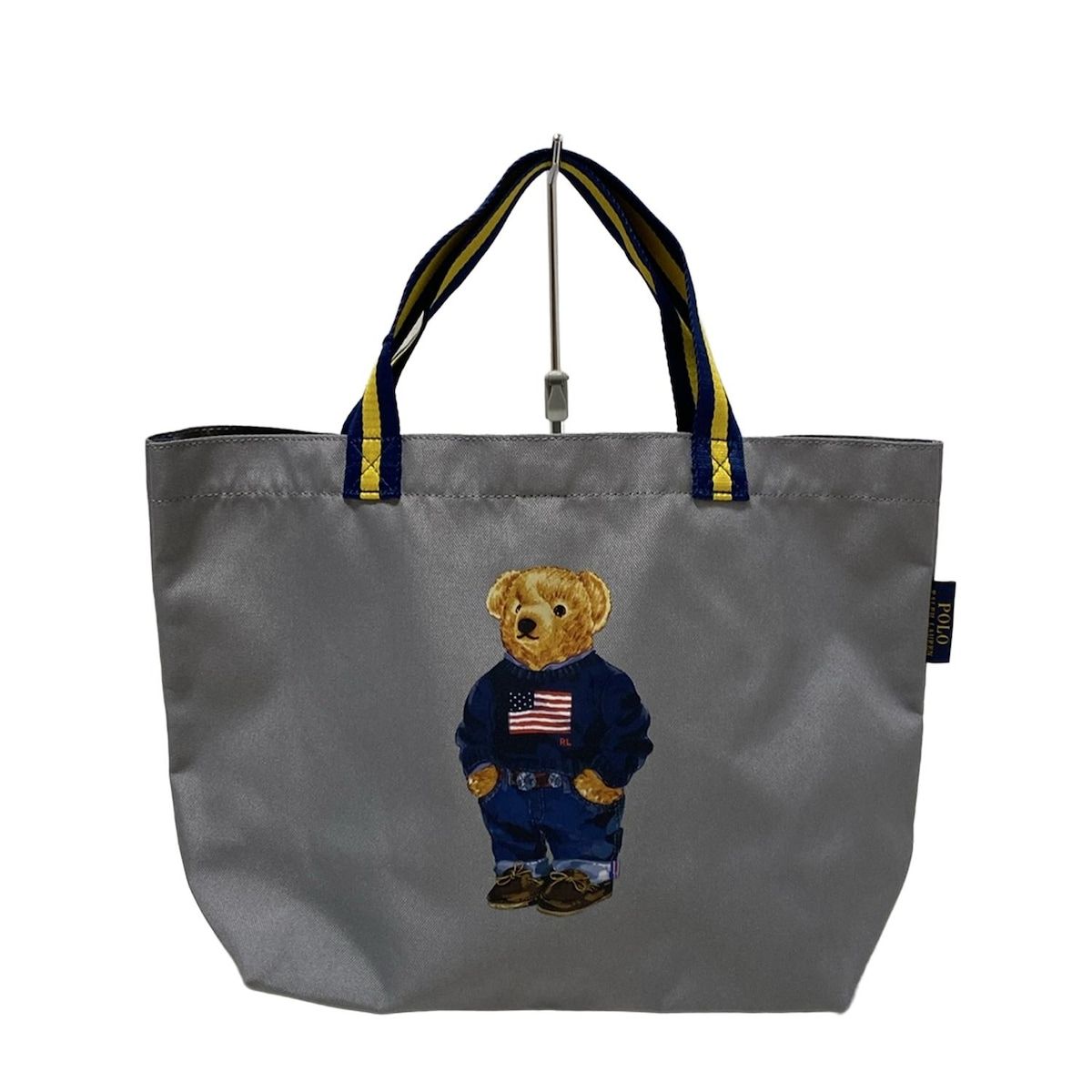 POLObyRalphLauren(ポロラルフローレン) トートバッグ美品 - グレー