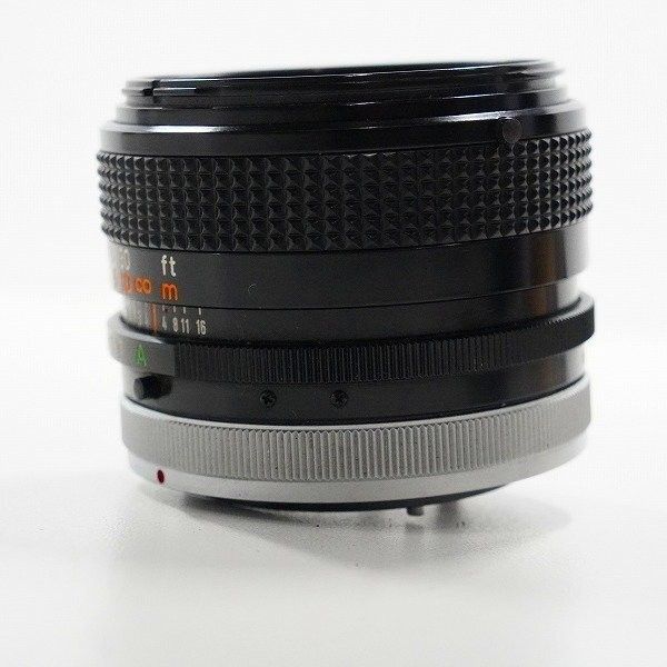 Canon キヤノン FD 本物 50mm f/1.4 S.S.C Black レンズ Canon