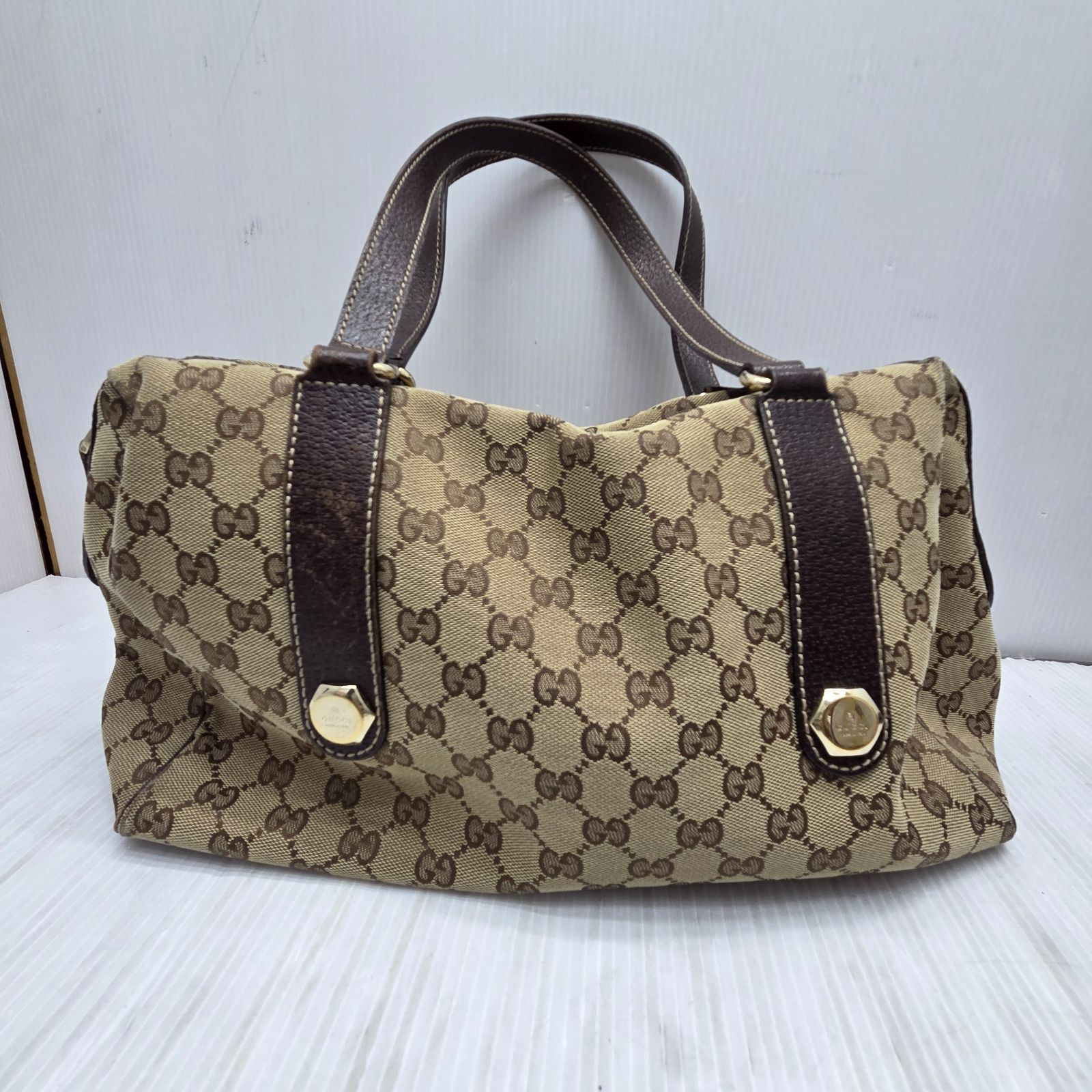 GUCCI グッチ GGキャンバス レザー ミニ 中古・古着通販GUCCI (グッチ