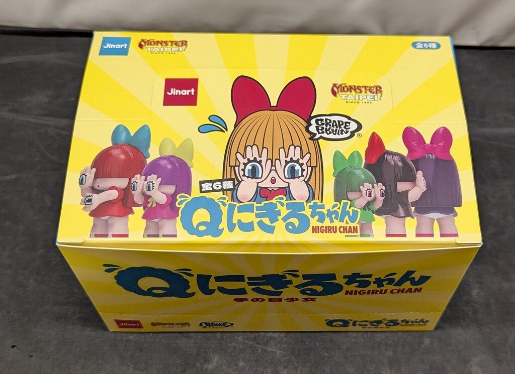 JINART Qにぎるちゃん 手の目少女 MONSTER TAIPEI GRAPE BRAIN 全6種