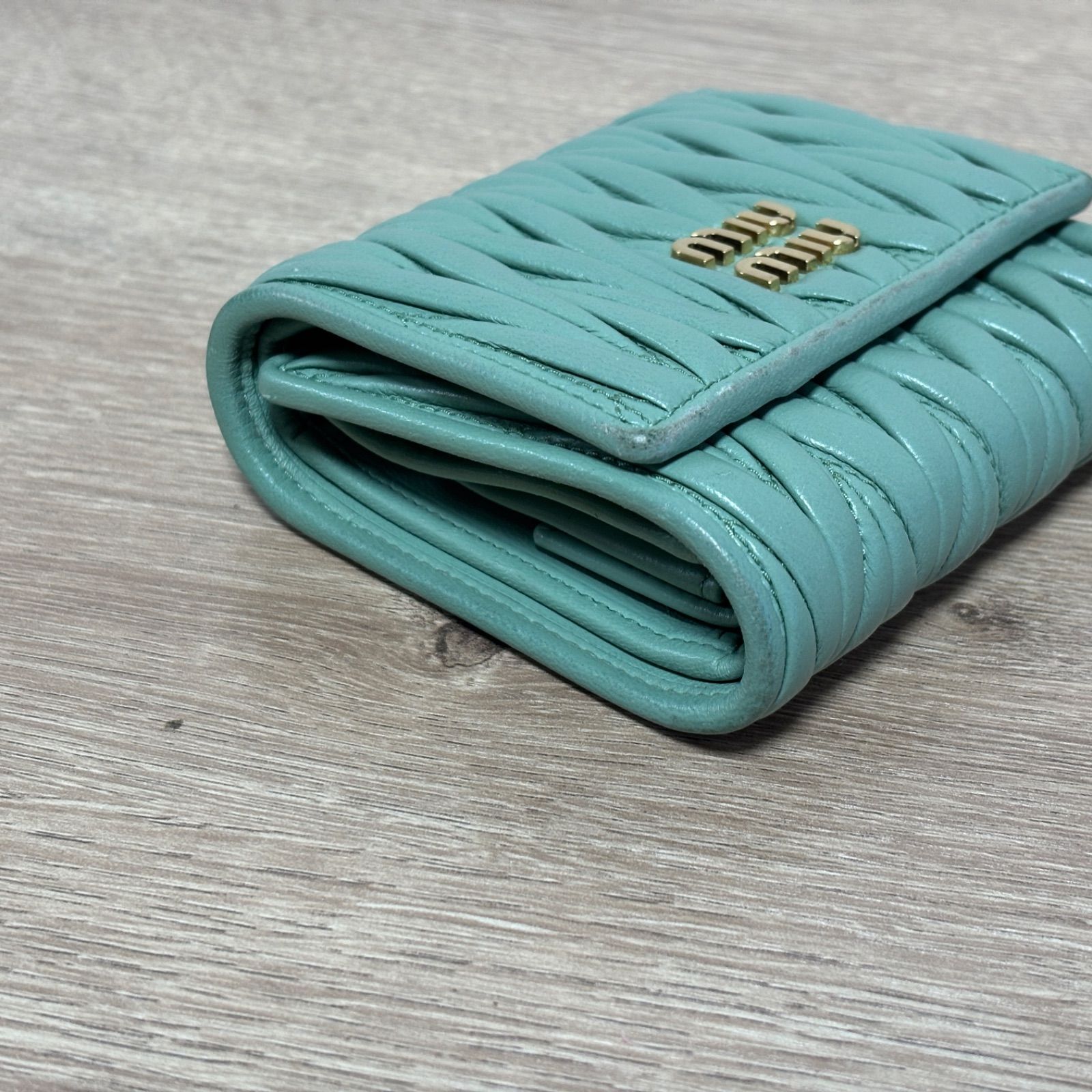 ICチップ 付属品付き MIU MIU ミュウミュウ マテラッセ miumiu 三