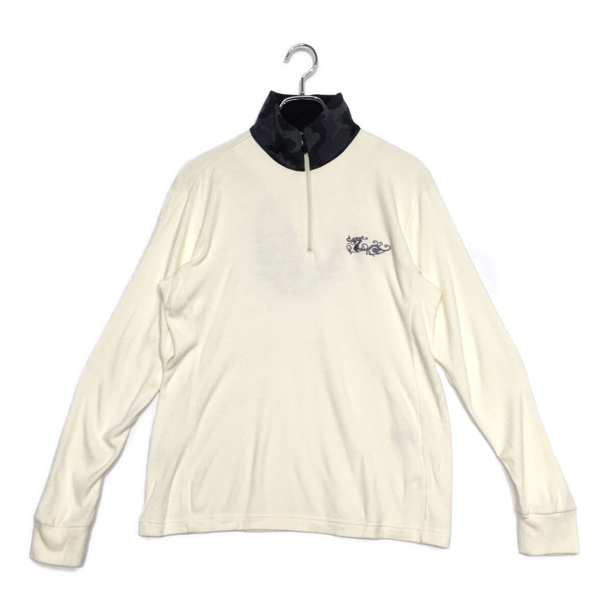 DANCE WITH DRAGON 長袖モックネック 長袖ハーフジップ サイズ3 DANCE WITH DRAGON 長袖モックネック 長袖ハーフジップ サイズ3