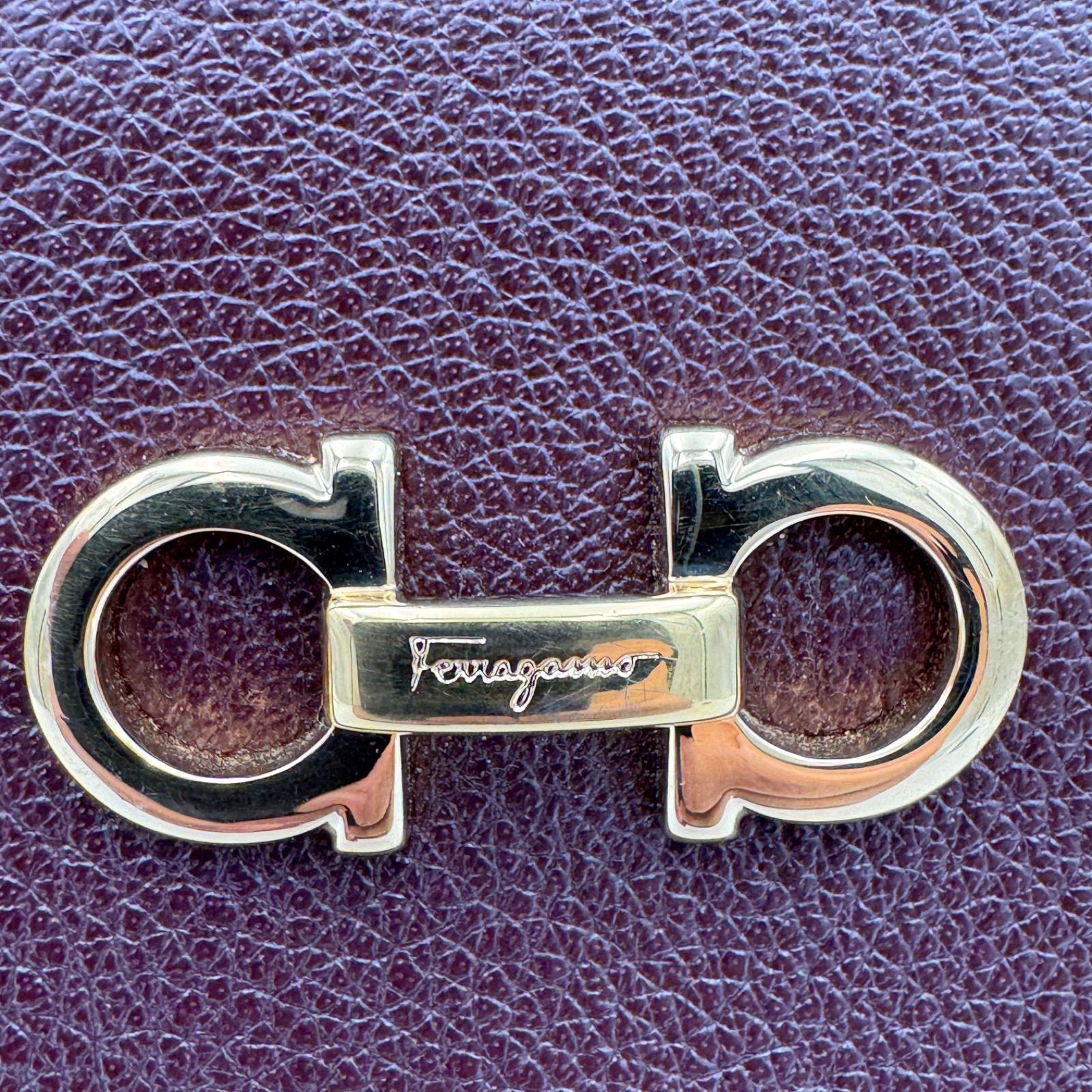 Salvatore Ferragamo サルヴァトーレフェラガモ レザー トートバッグ