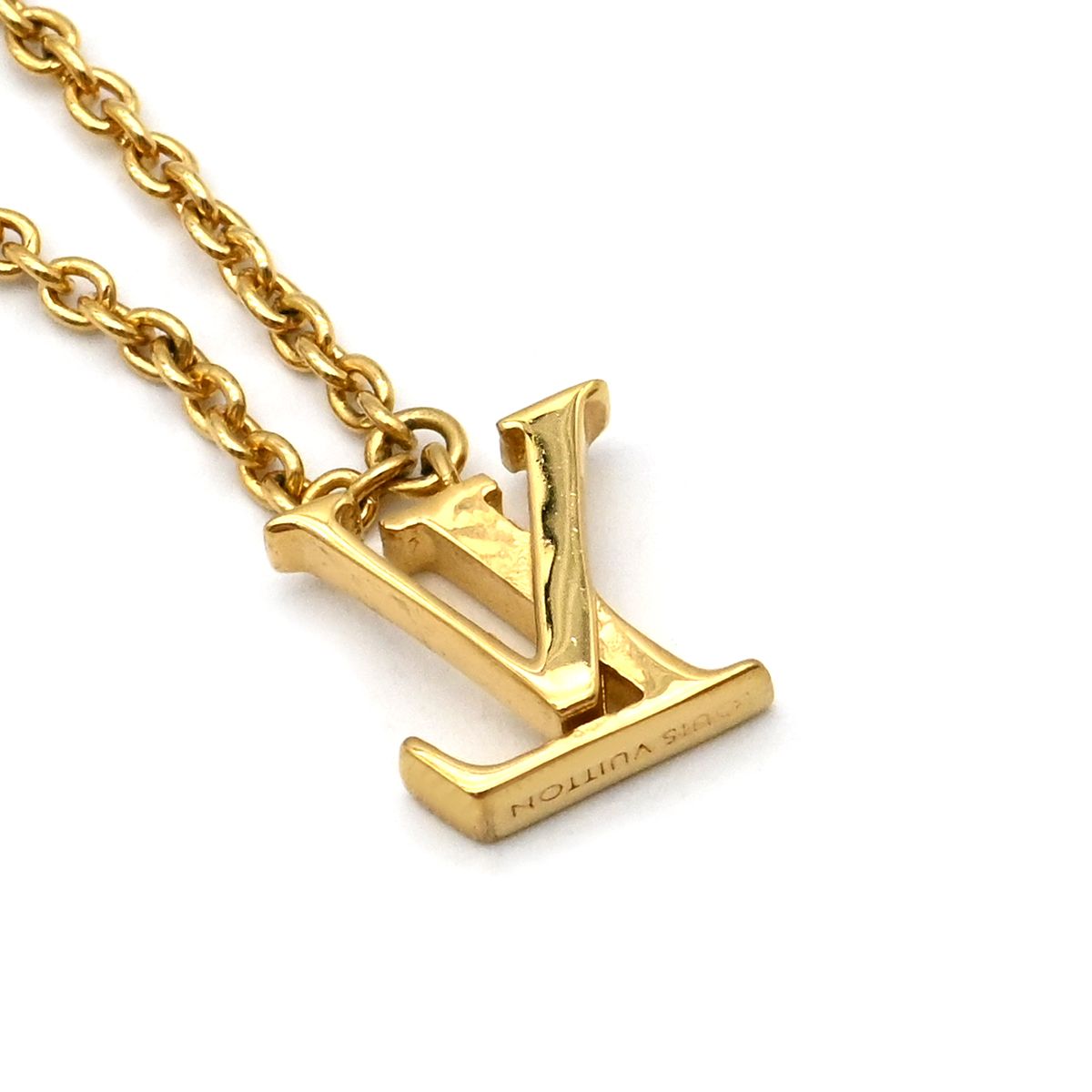 ルイヴィトン LOUIS VUITTON ネックレス LV フローラグラム GP