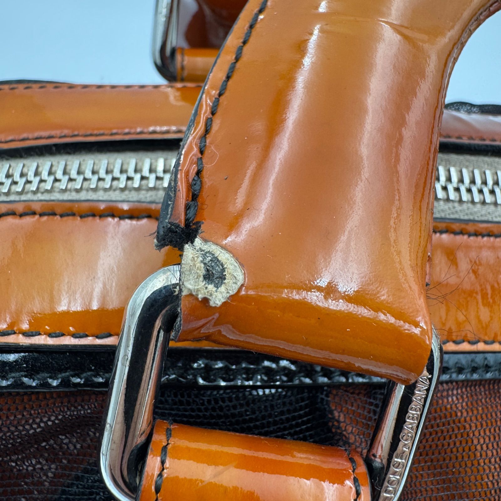 Dolce&Gabbana ドルチェ&ガッバーナ ドルガバ エナメルレザー