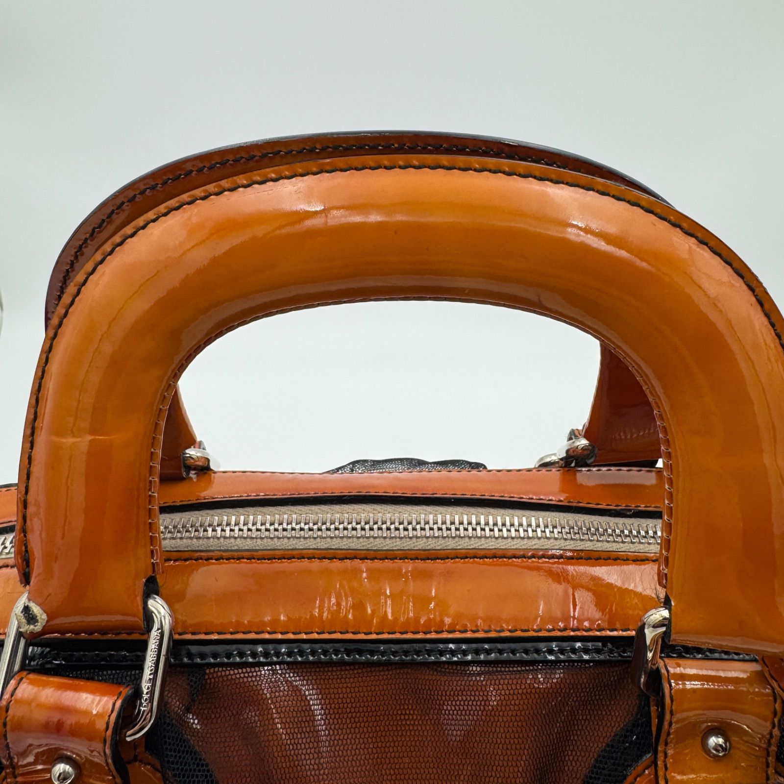 Dolce&Gabbana ドルチェ&ガッバーナ ドルガバ エナメルレザー