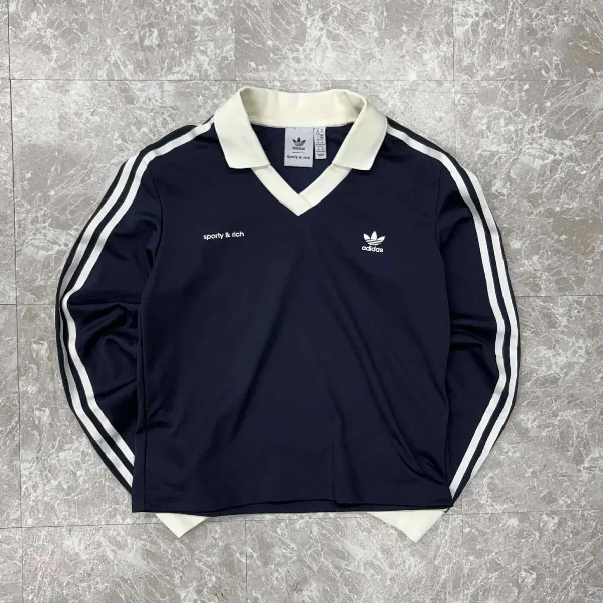 adidas x SPORTY&RICH 新モデル ロングスリーブ フットボール ジャージ
