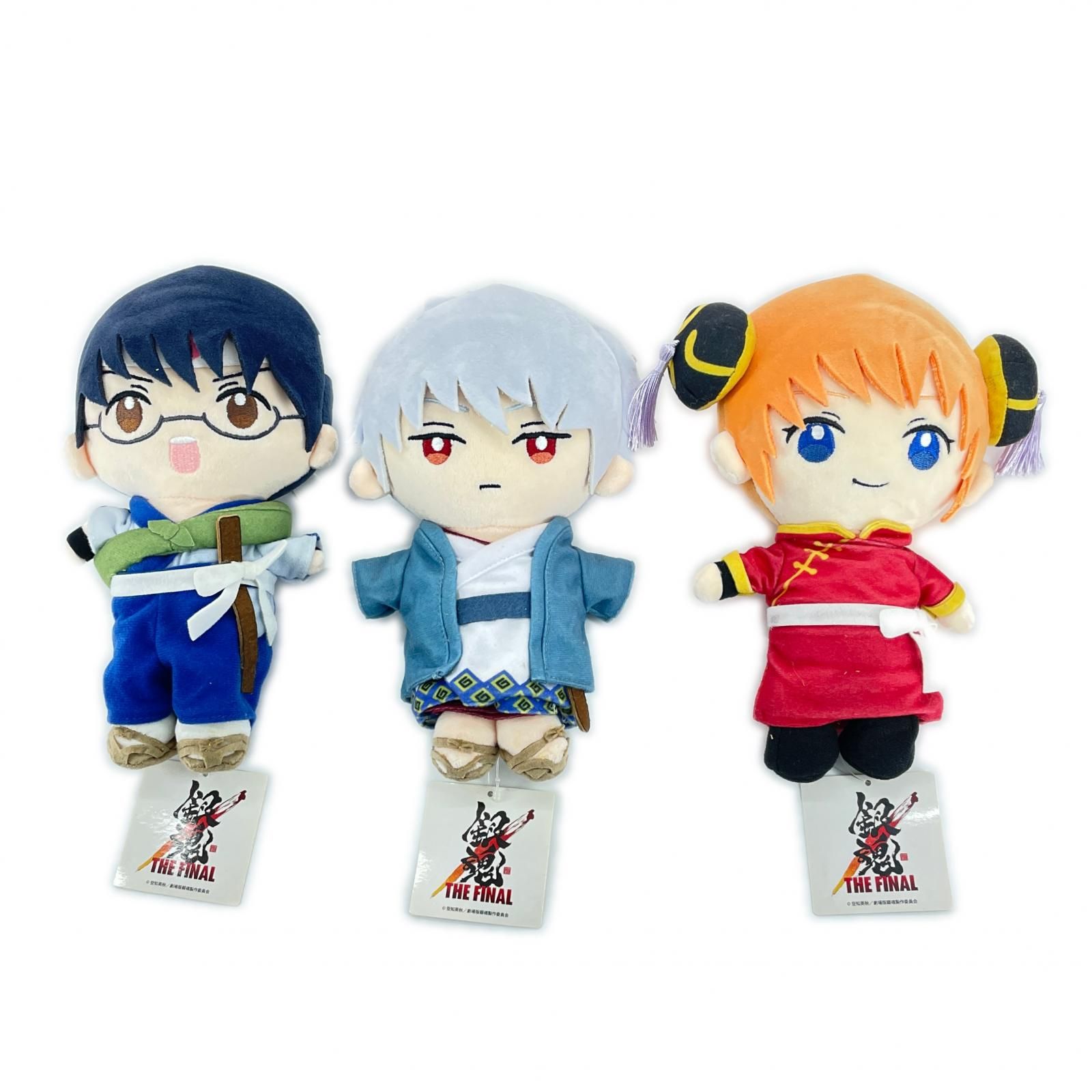 KThings 3点 注文 まとめ売り 銀魂 THE FINAL むにゅぐるみS