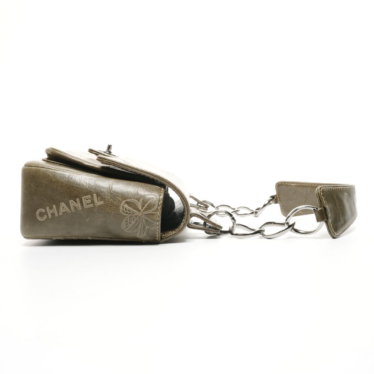 シャネル CHANEL 8番台 クルーズライン レザー ショルダーバッグ【中古】 CHANEL シャネル ショルダーバッグ 8番台 2003-2004 レザー クルーズ