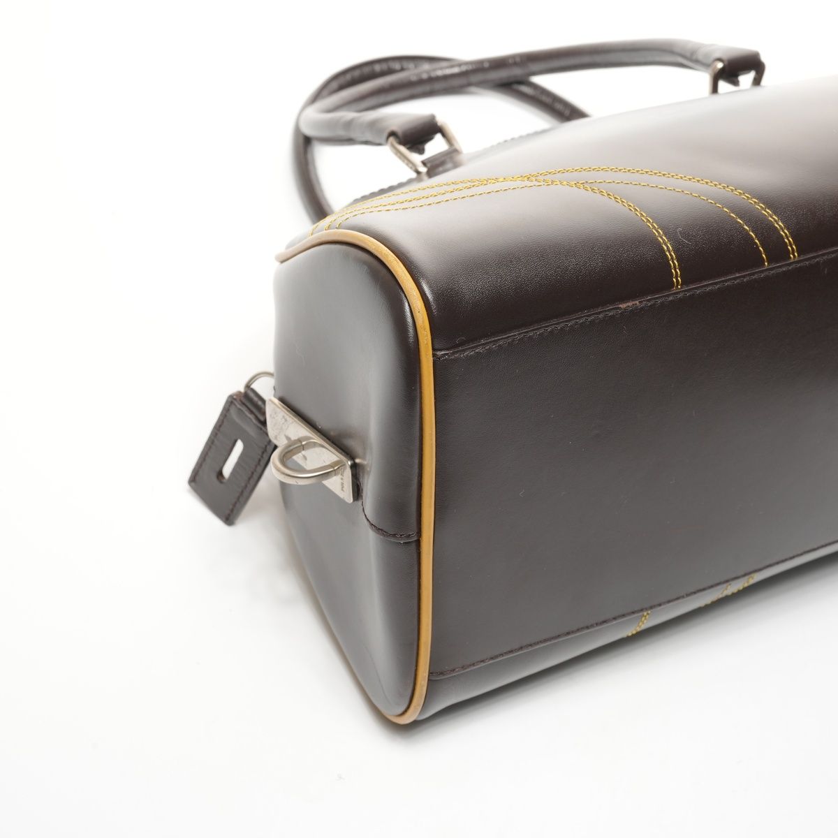 PRADA プラダ ハンドバッグ レザー ボーリングバッグ ボストンバッグ