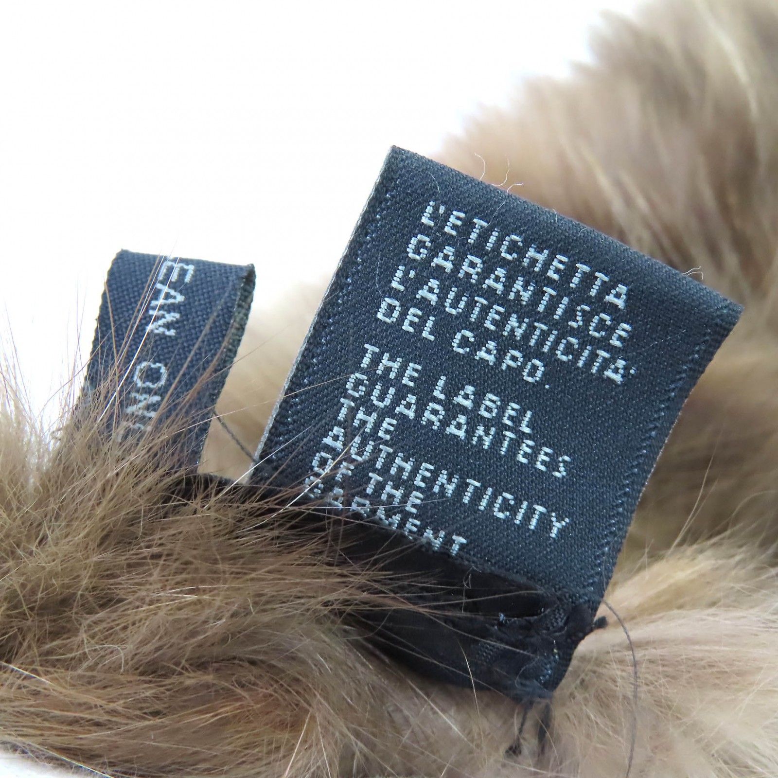 美品△FENDI フェンディ ロシアンセーブルファー ロング マフラー 本 