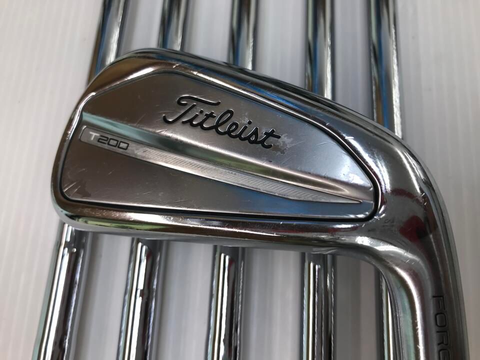 タイトリスト　T200 2021　NSプロ950GH neo　Sフレックス　アイアンセット　中古【最短即日発送】