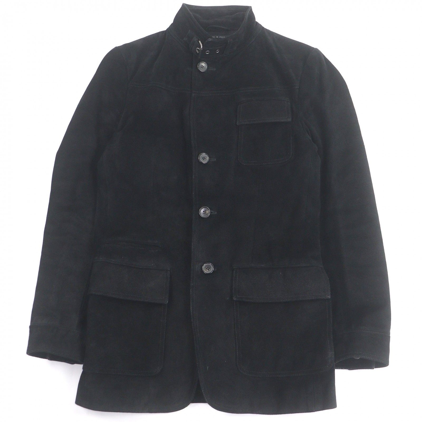 GUCCI グッチ トムフォード期 本革 レザージャケット テーラードブラック 中古・古着通販】GUCCI (グッチ) レザーテーラードジャケット ブラック