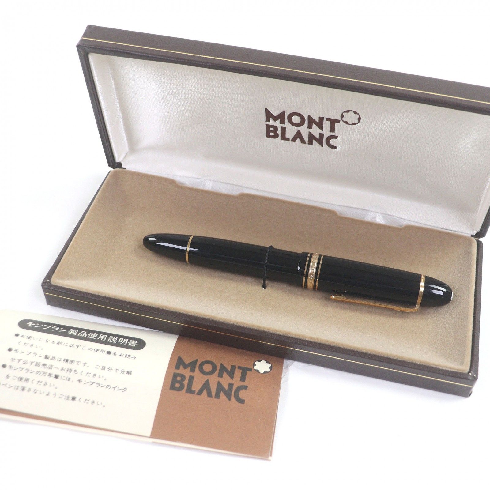 極美品□MONTBLANC モンブラン マイスターシュテュック 149 ペン先14C
