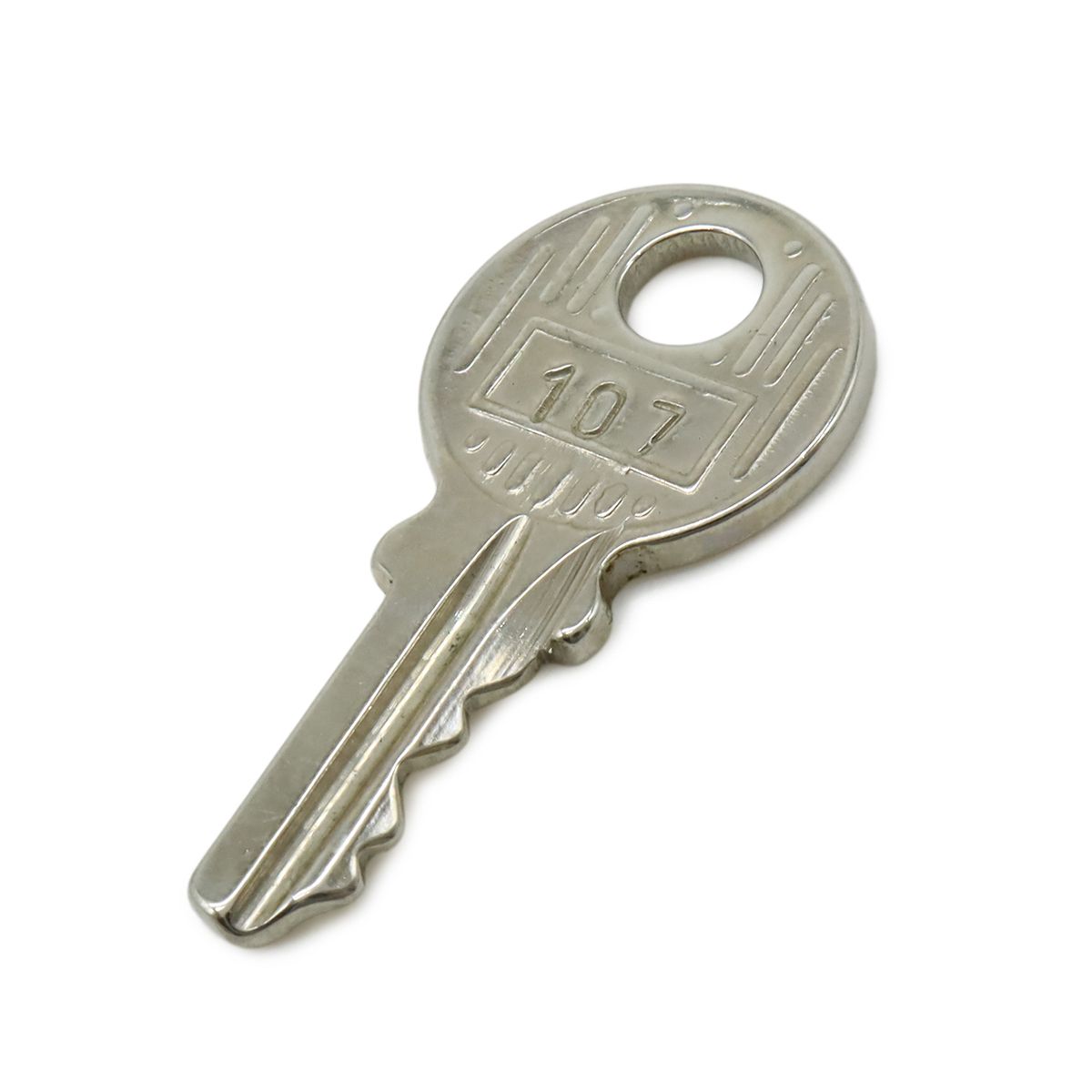 HERMES エルメス カデナ パドロック 南京錠 No.107 鍵 カギ キー付き