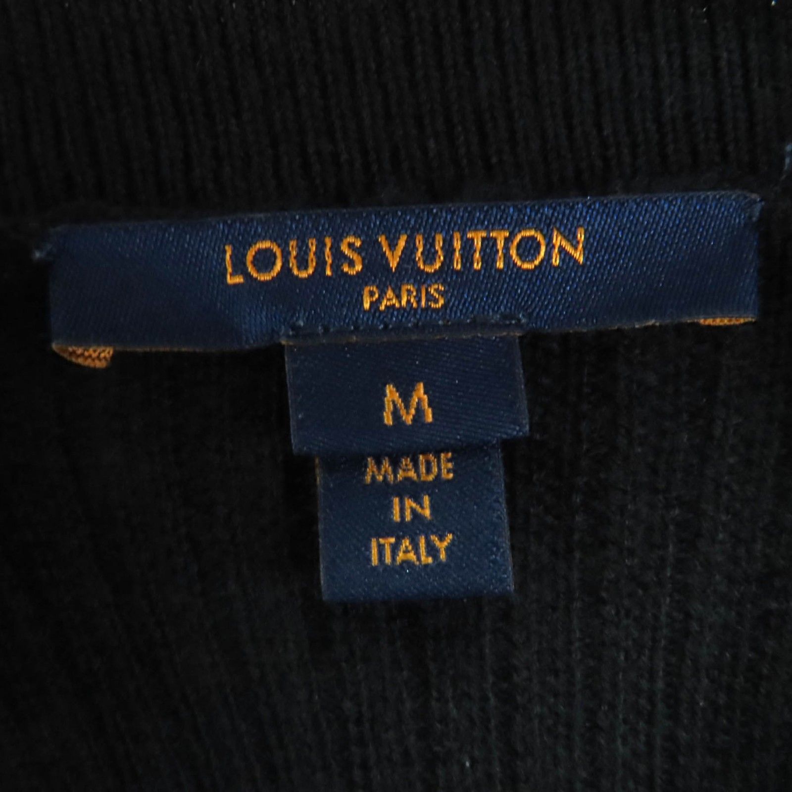 極美品 ルイヴィトン ウールシルク混 スウェット切替 デニムドッキングワンピース ルイ・ヴィトン 切替デザイン スウェット ワンピース