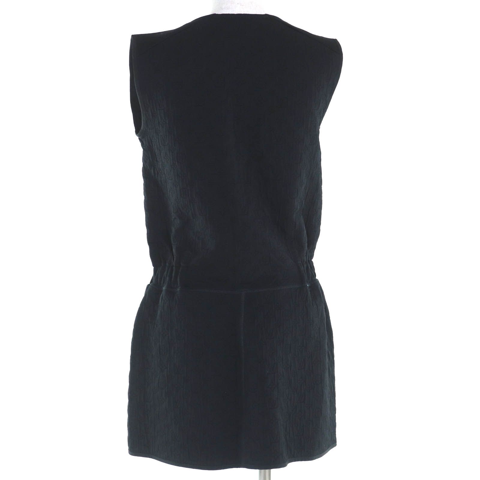 極美品　ルイヴィトン　LOUIS VUITTON モノグラム　ワンピース 美しいシルエット♪】ルイヴィトン モノグラムフィットドレス (Louis